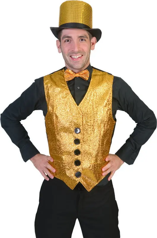 Show gilet goud mt.56/58