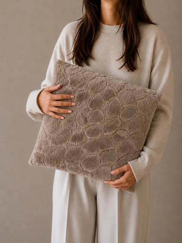 SIERKUSSEN DAAF | TAUPE | 45X45CM