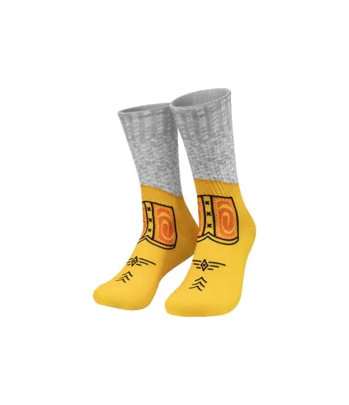 Silly socks - Wooden shoes
