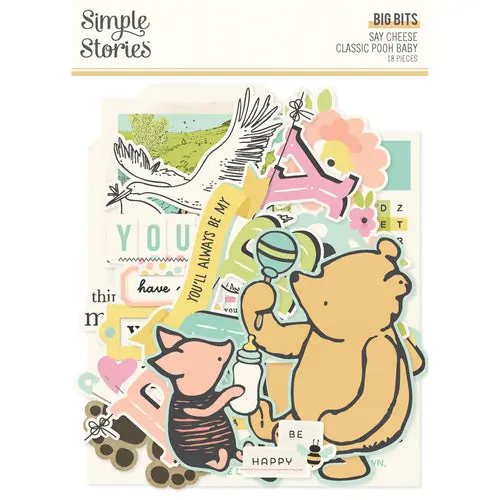 Simple Stories - Classic Pooh Baby Big Bits & Pieces