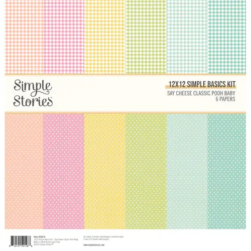 Simple Stories - Classic Pooh Baby Simple Basics Kit 12x12"