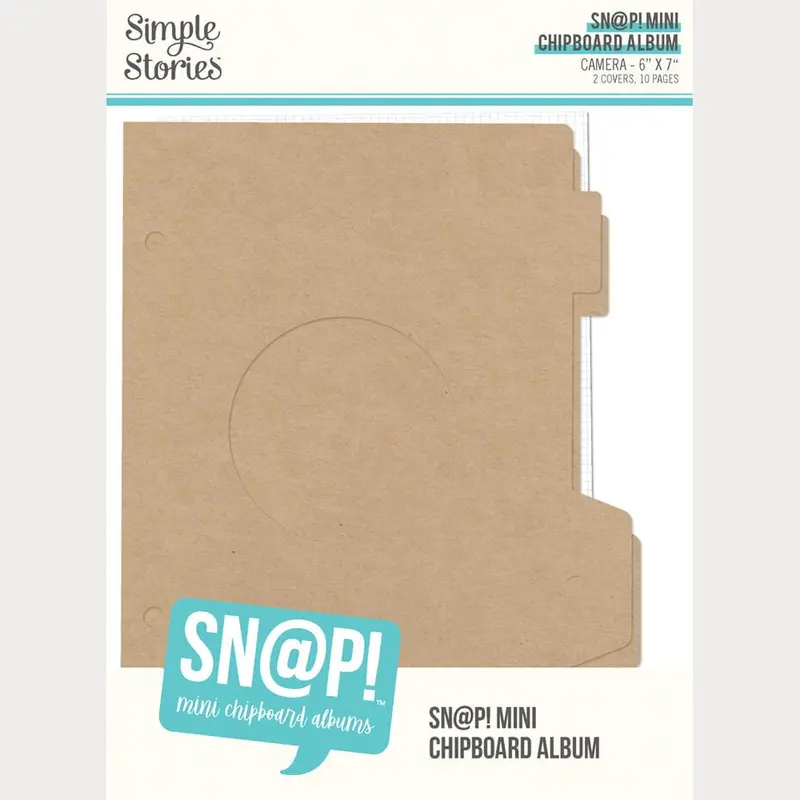 Simple Stories - SN@P! Mini Chipboard Album Camera 6x7"