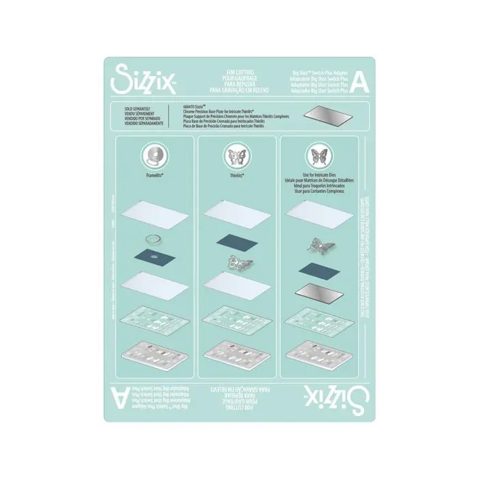 Sizzix - Big Shot Switch Plus A4 Standard Adapter A