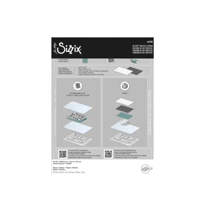 Sizzix - Big Shot Switch Plus A4 Standard Platform Tim Holtz