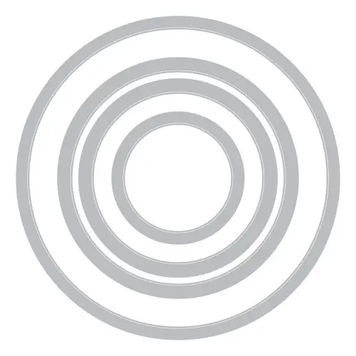 Sizzix - Framelits Circle Die Set (4pcs) - Circles