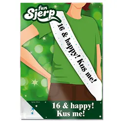 Sjerp 16 & happy! Kus me!