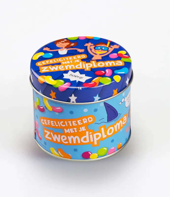 Snoepblikje - Zwemdiploma
