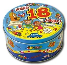 Snoeptrommel 18 jaar