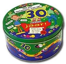 Snoeptrommel 30 jaar man