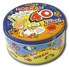 Snoeptrommel 40 jaar man