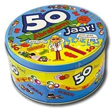 Snoeptrommel 50 jaar Abraham