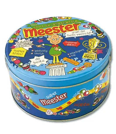 Snoeptrommel Meester