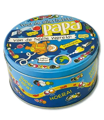 Snoeptrommel Papa