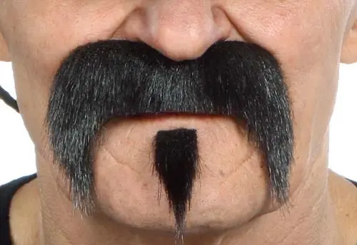 Snor Harley zwart