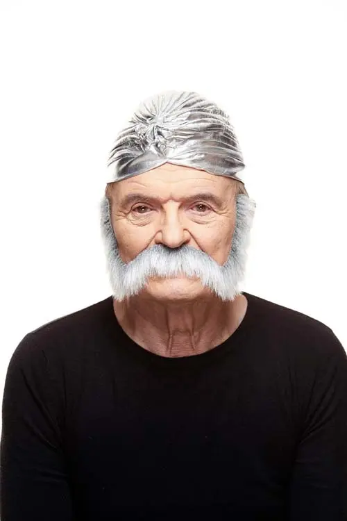 Snor Nigel grijs