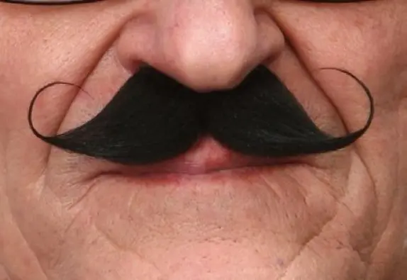 Snor Salvador zwart