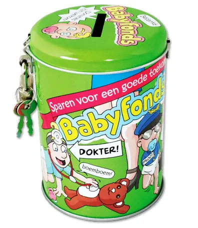 Spaarpot babyfonds