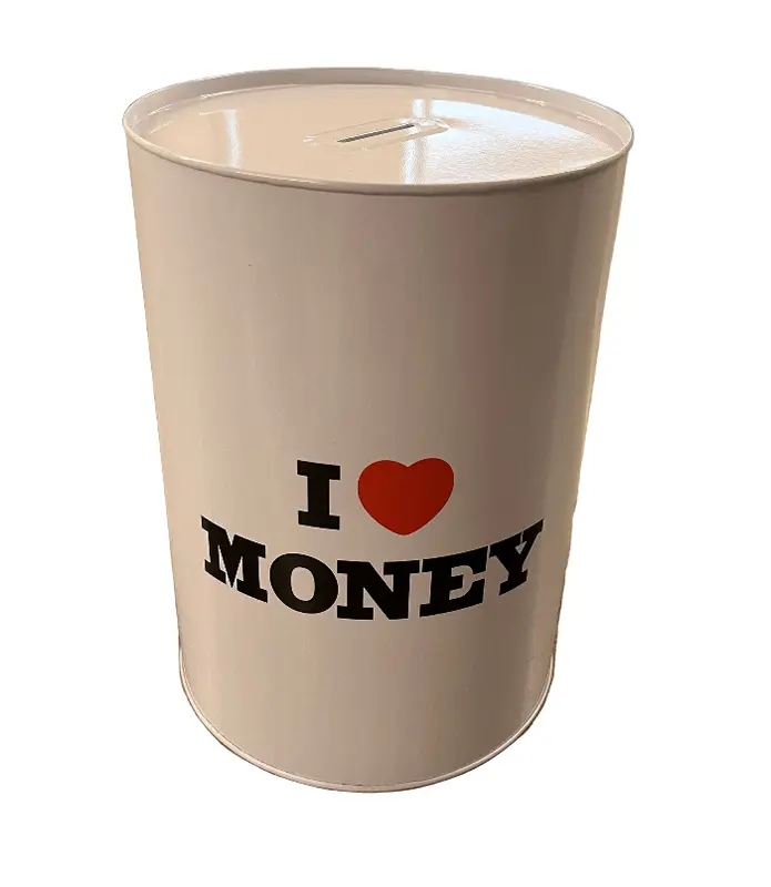Spaarpot I love money