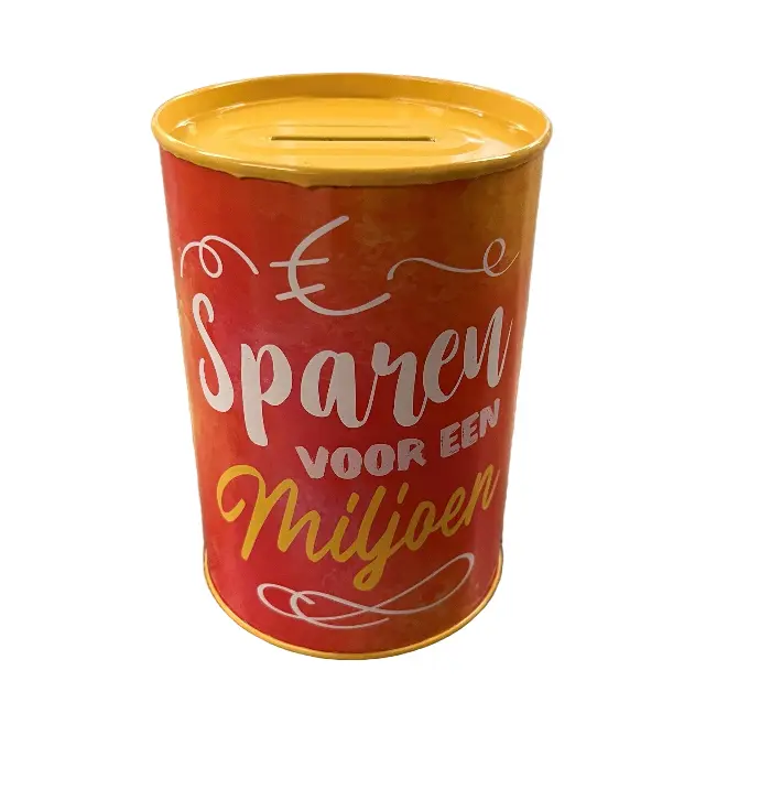 Spaarpot Sparen voor een miljoen