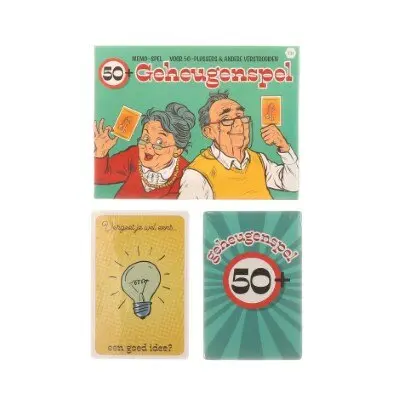 Spel 50+ geheugenspel