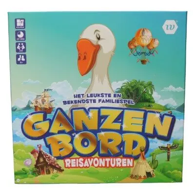 Spel Ganzenbord reisavonturen