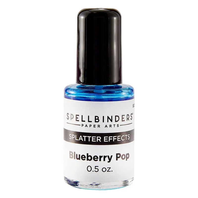 Spellbinders - Blueberry Pop Splatter Effects