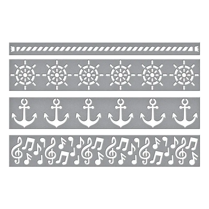 Spellbinders - Classic Mouse Etched Dies Borders