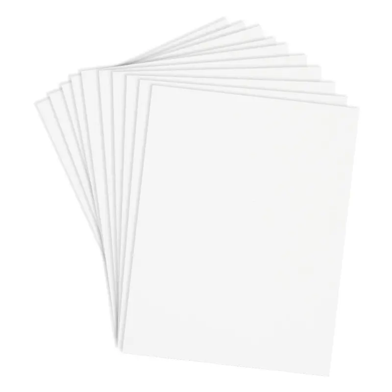 Spellbinders - Classic White ColorWheel Cardstock 8.5x11 Inch (10 Sheets)