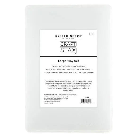 Spellbinders - Craft Stax Tray Set Large (4pcs)