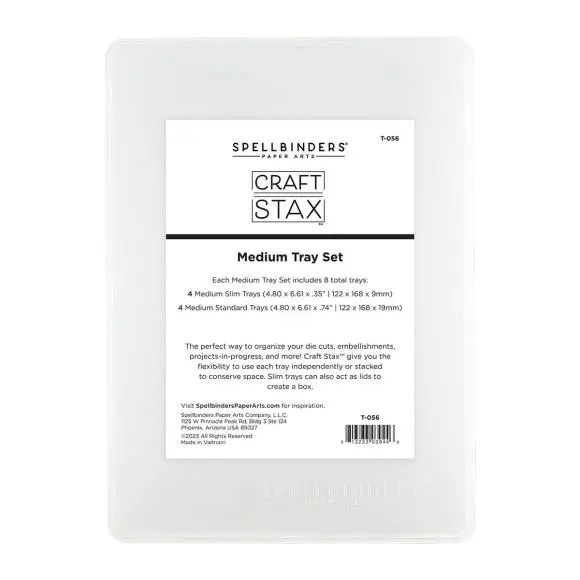 Spellbinders - Craft Stax Tray Set Medium (8pcs)