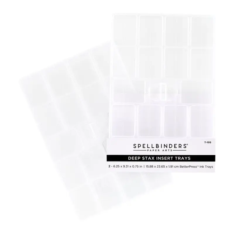 Spellbinders - Deep Stax BetterPress Ink Trays