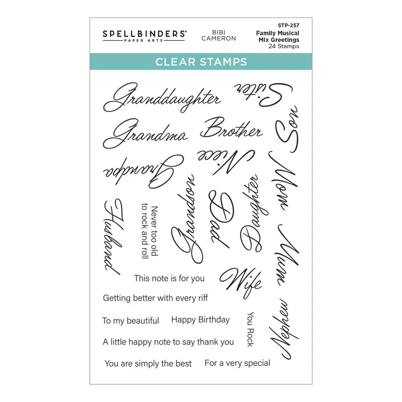 Spellbinders - Family Musical Mix Greetings