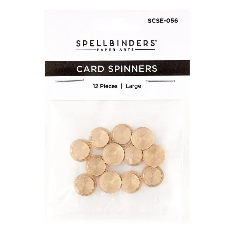 Spellbinders - Finishing Touches Card Spinners Large (12pcs)