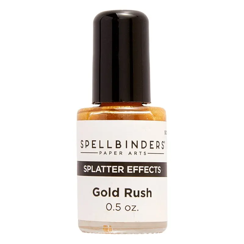 Spellbinders - Finishing Touches Gold Rush Splatter Effects