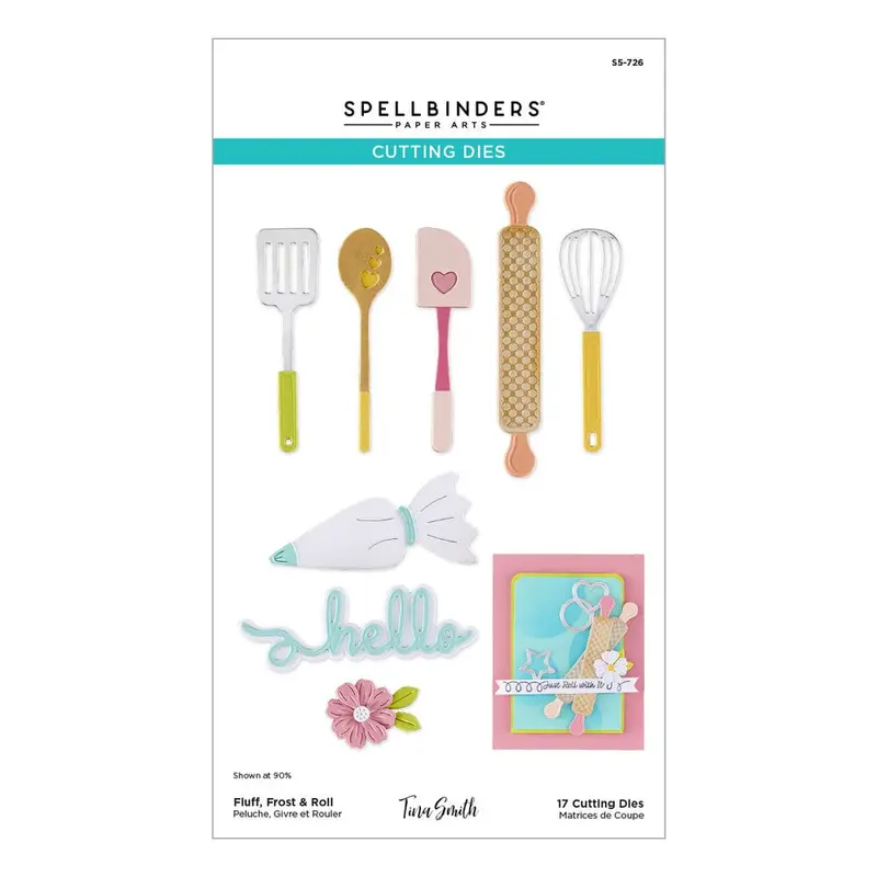 Spellbinders - Fluff, Frost & Roll Etched Dies