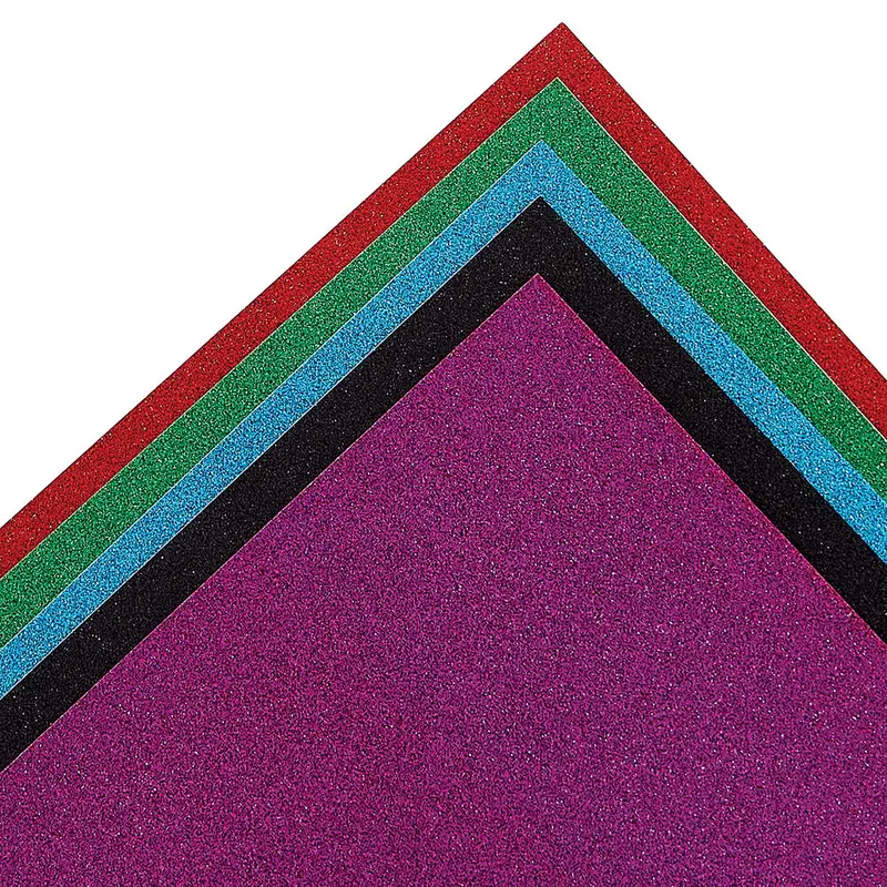 Spellbinders - Jewel Tone Assorted Glitter Cardstock (10pk)