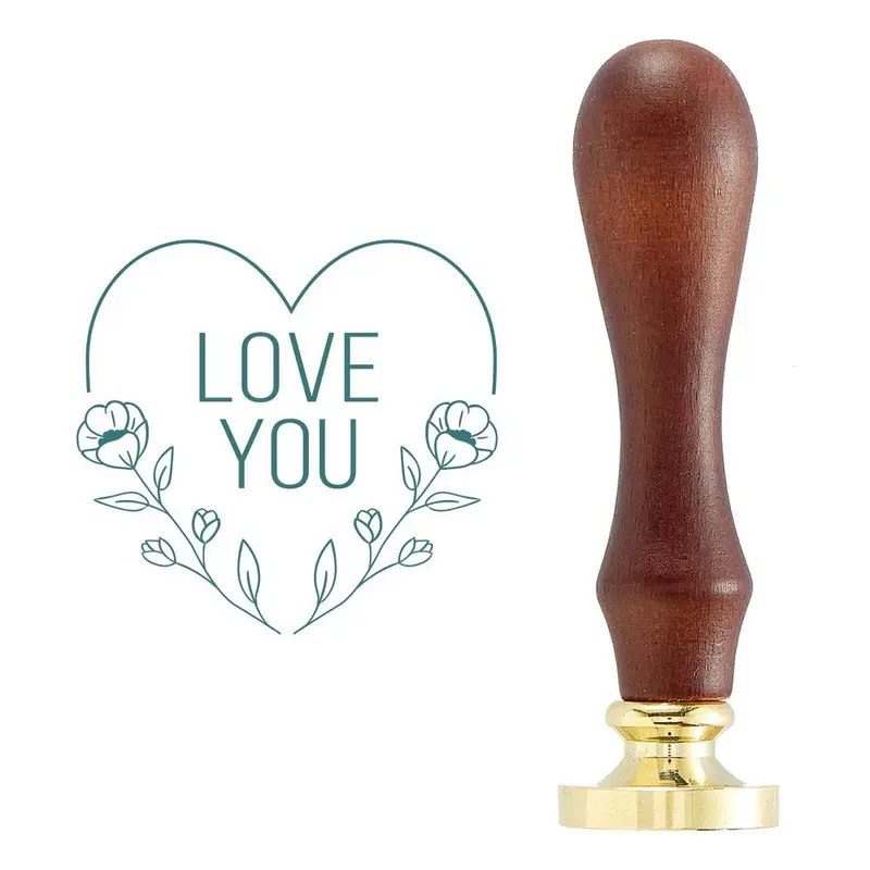 Spellbinders - Love You Heart Wax Seal Stamp