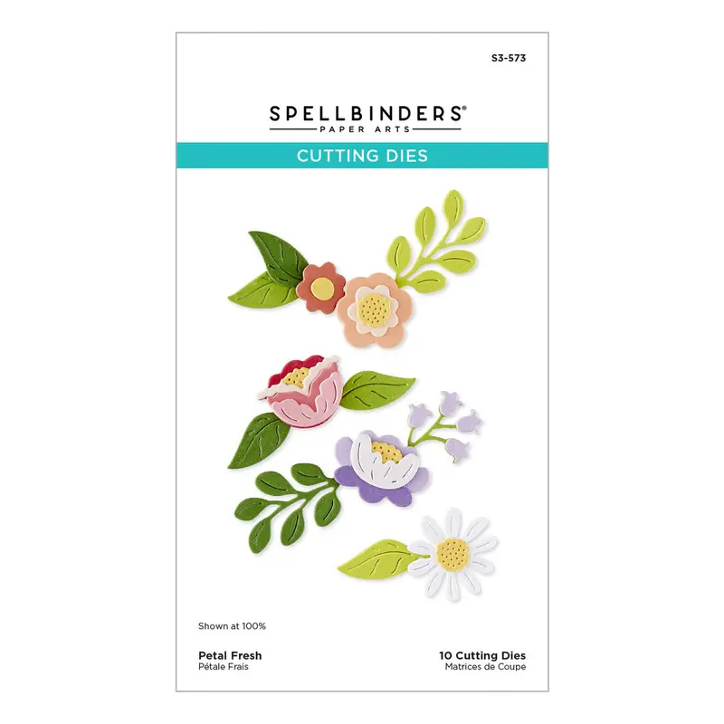 Spellbinders - Petal Fresh Etched Dies