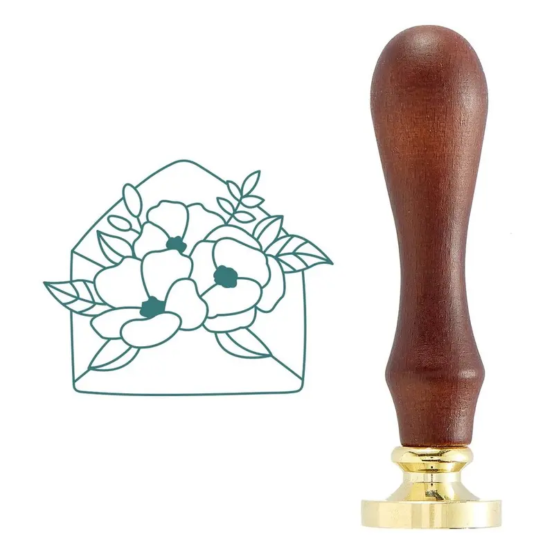 Spellbinders - Sending Flowers Wax Seal Stamp
