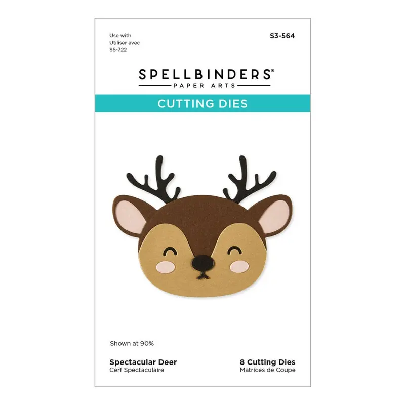 Spellbinders - Spectacular Christmas Etched Dies Deer