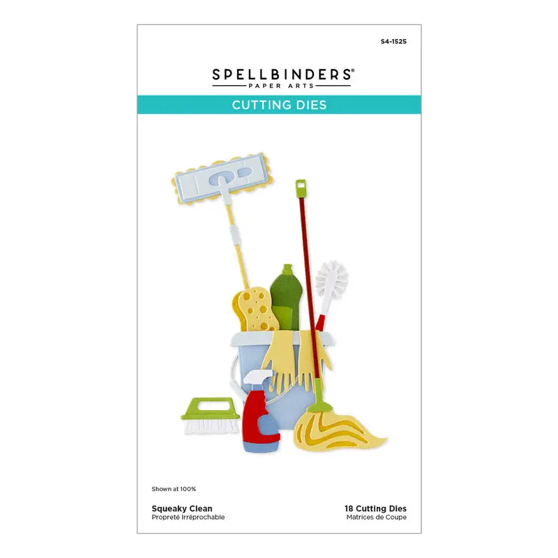 Spellbinders - Squeaky Clean Etched Dies