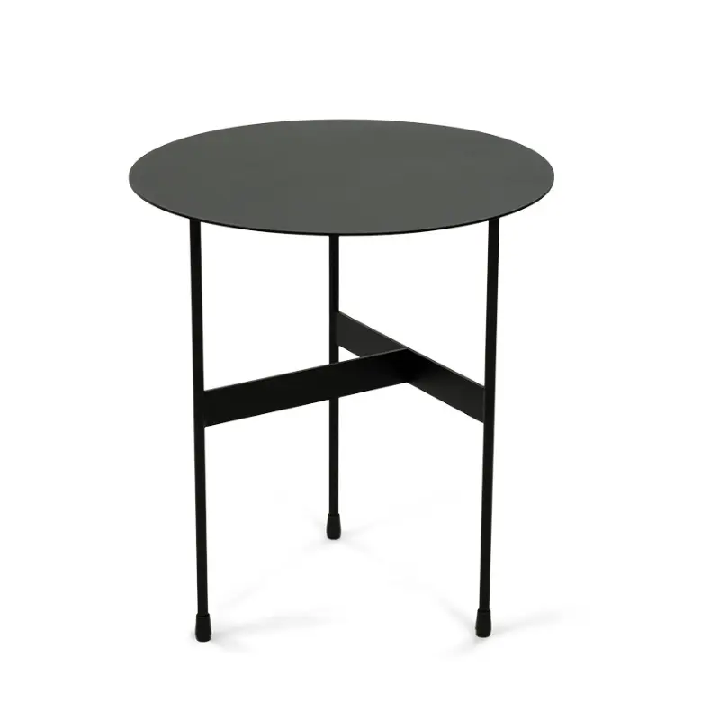 Spinder design bijzettafel MIRA HOOG zwart