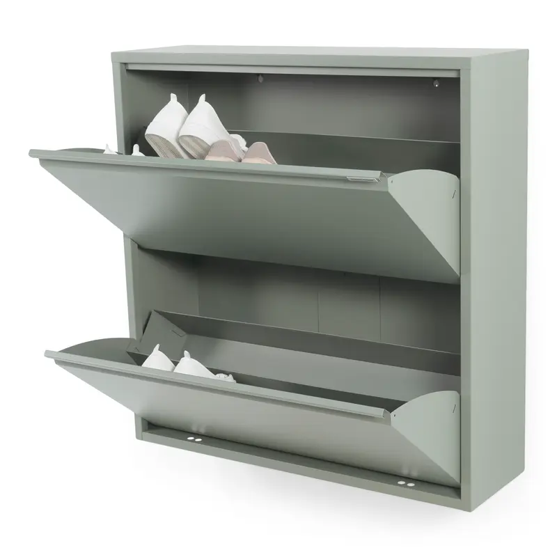 Spinder Design schoenenkast BILLY 2 groen