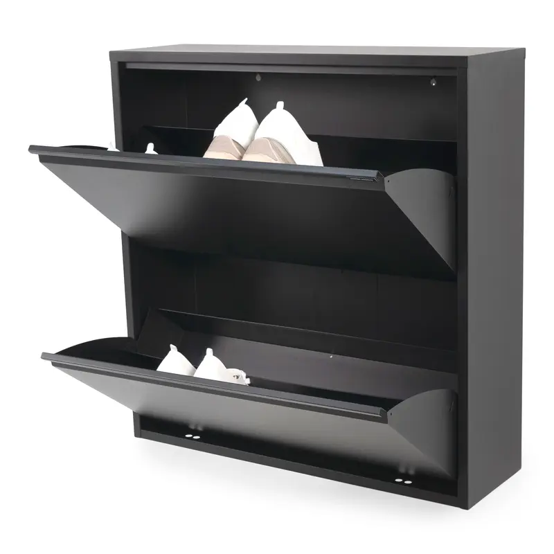 Spinder Design schoenenkast BILLY 2 zwart