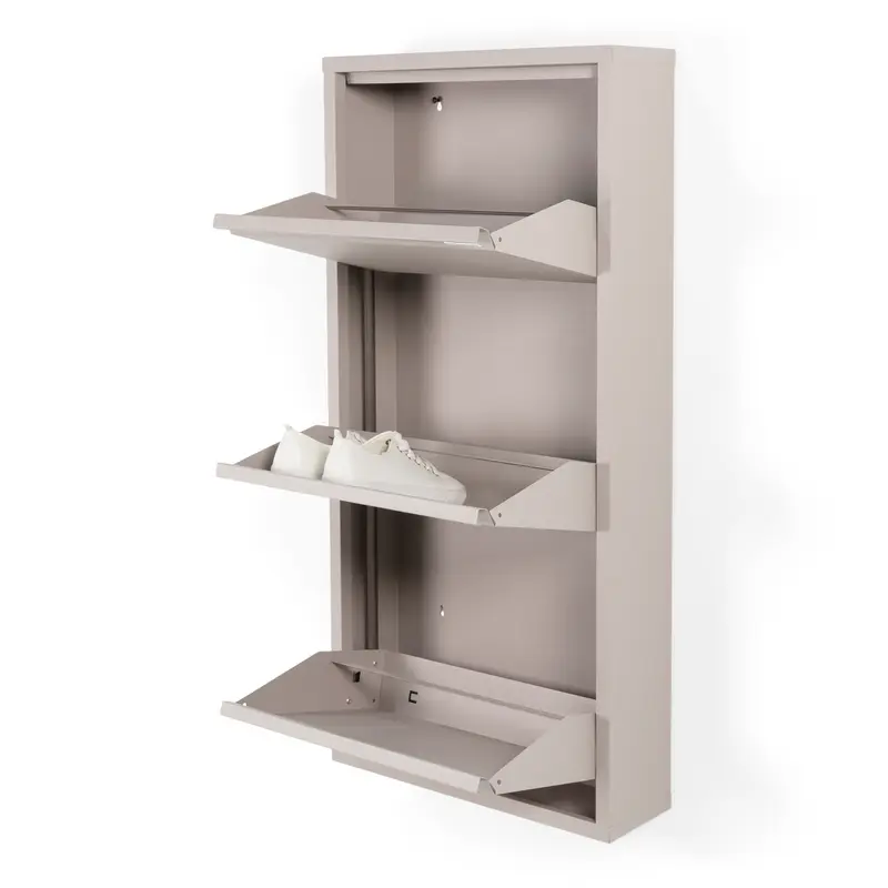 Spinder Design schoenenkastBILLY 3 taupe
