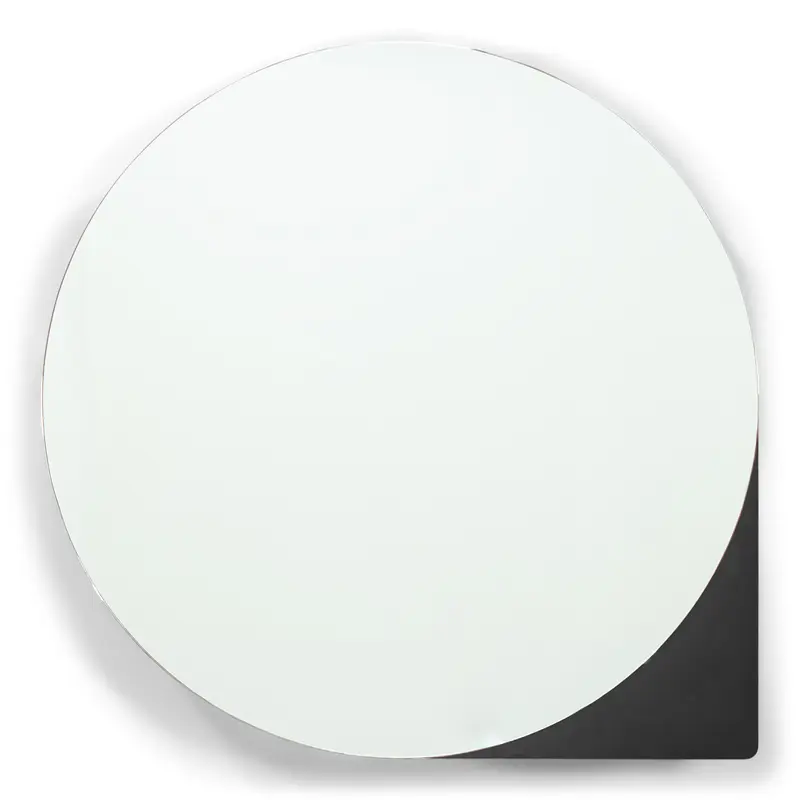 Spinder Design wandspiegel SONNET L 55 cm zwart