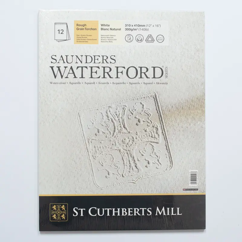 St. Cuthberts Saunders Waterford Pad Rough 31x41cm 12 vel