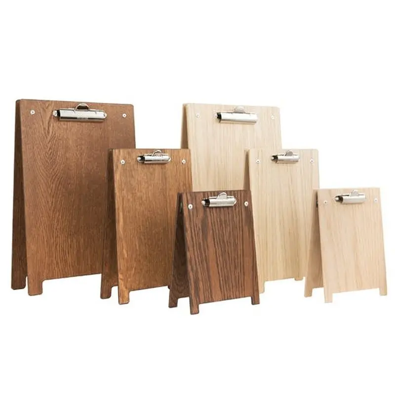 Staand klembord A5 | Dark Oak