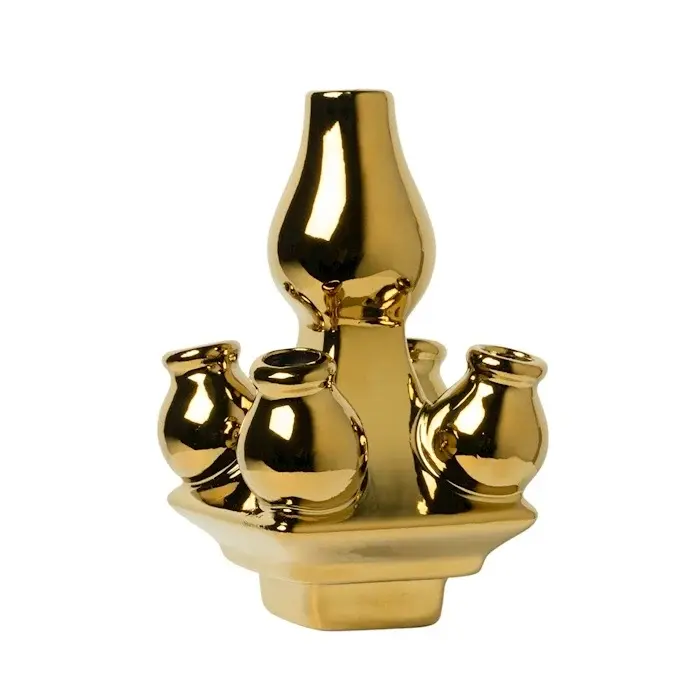 Stapelgekte Goud top