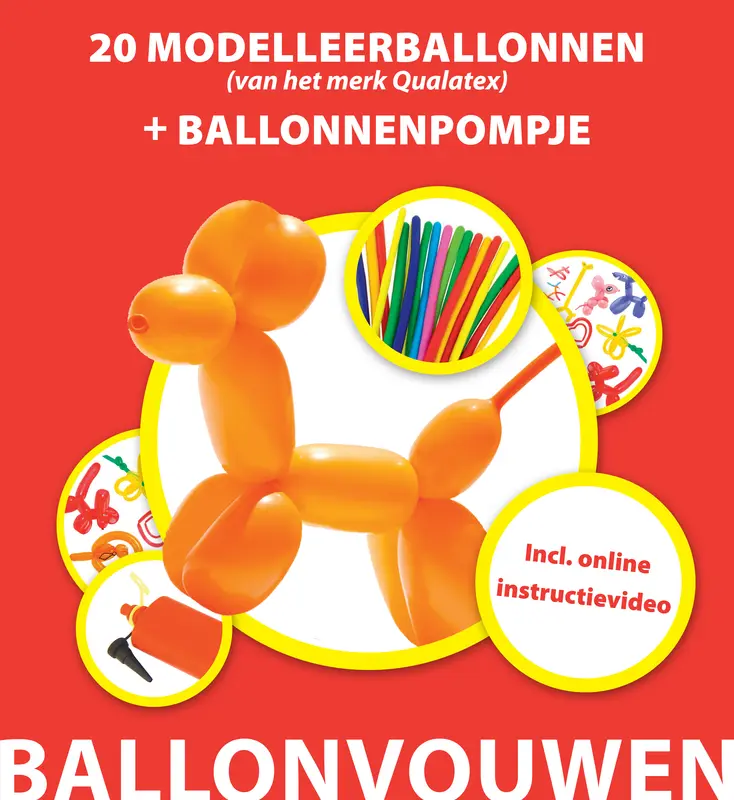 Starterset ballonvouwen